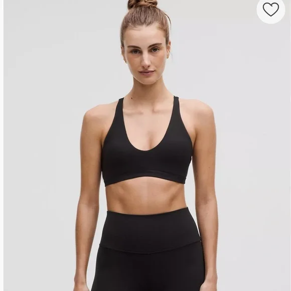 LULULEMON Black Sports Bra - Picture 1 of 6